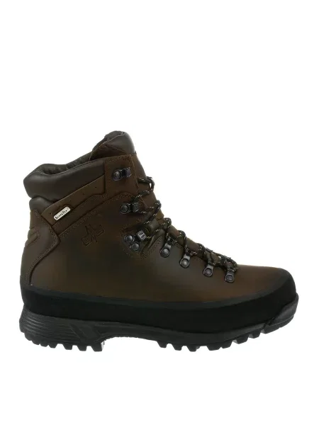 Buty trekkingowe LOMER Pelmo Stx Wysokie Skóra Premium nubukowa brązowe