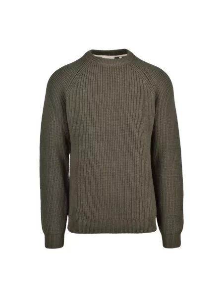 Dzianinowy sweter Anerkjendt zielony