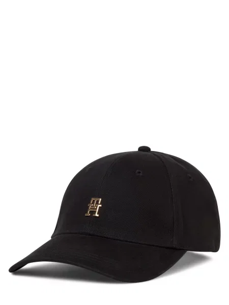 Tommy Hilfiger czapka z daszkiem z aplikacją czarny