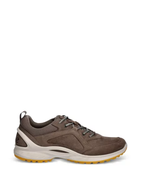 Bőr sneaker Ecco barna