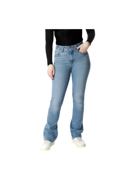 Jeansy straight leg Levi's niebieskie