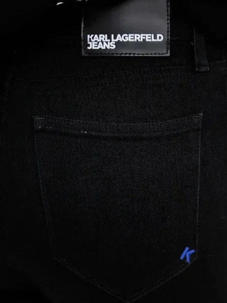 Джинси Karl Lagerfeld Jeans чорний