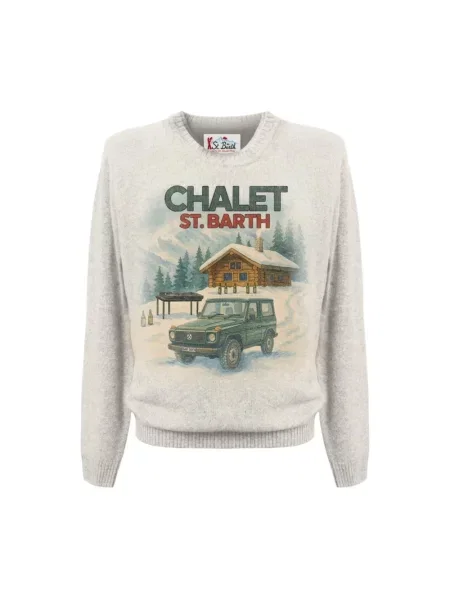 Sweter Mc2 Saint Barth wełniany
