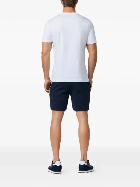 Tricou Hackett London cu imagine alb