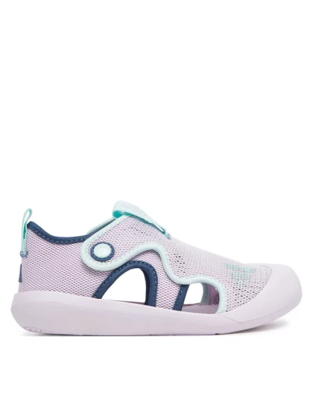 Sandały adidas fioletowe