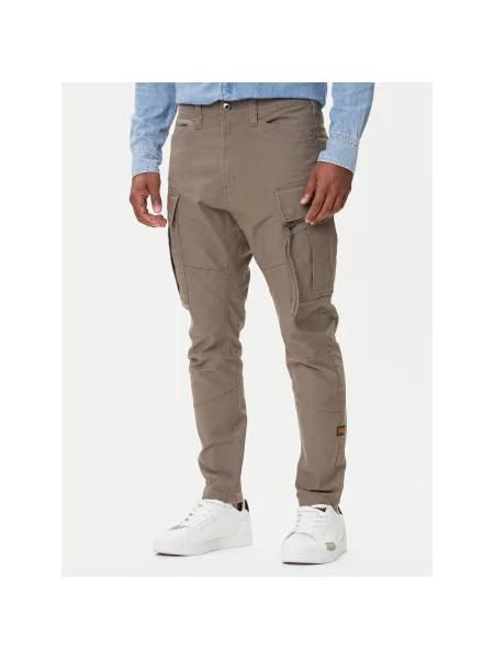 G-Star Raw Szövet nadrág Zip Pocket 3D Skinny Fit zöld
