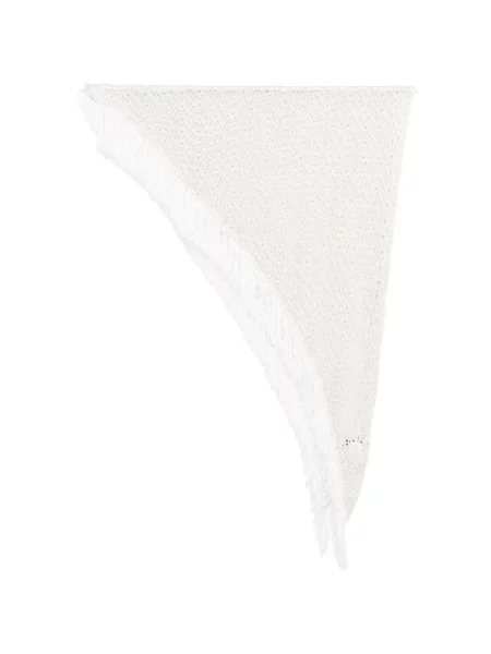 Dzianinowa szal Simona Corsellini z frędzli