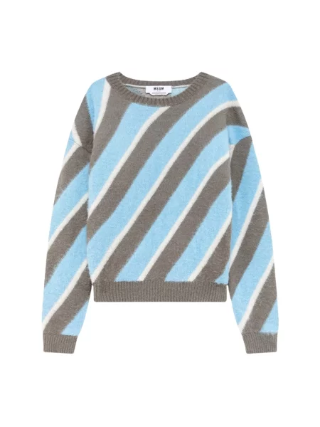 Sweter Msgm niebieski