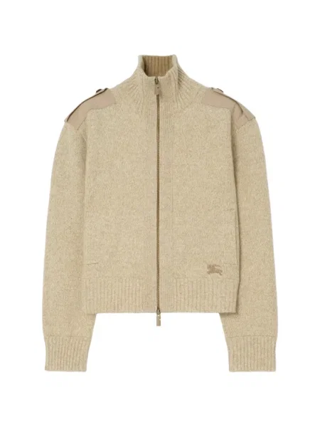Cardigan Burberry cu broderie