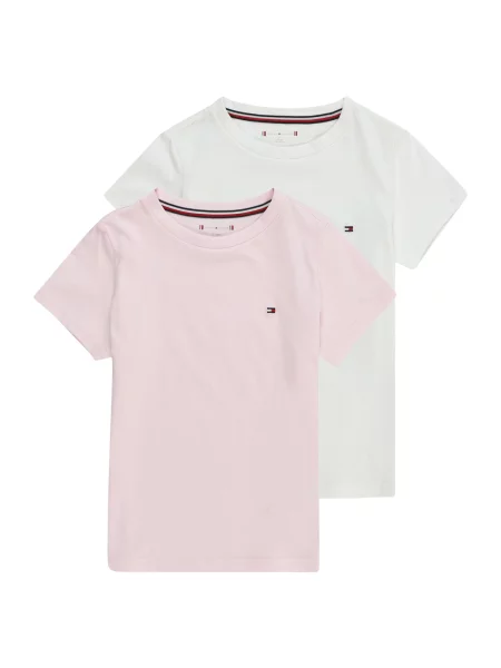 Otroška kratka majica Tommy Hilfiger bela