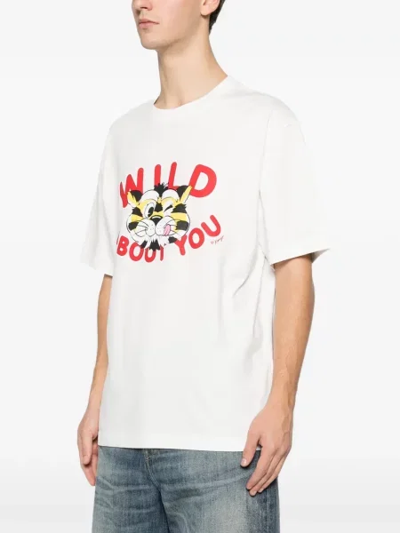 Tricou Kenzo cu imagine alb