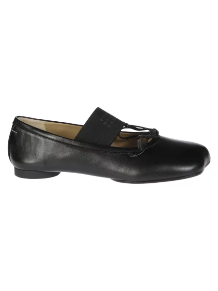 Balerinki Mm6 Maison Margiela biznesowe czarne