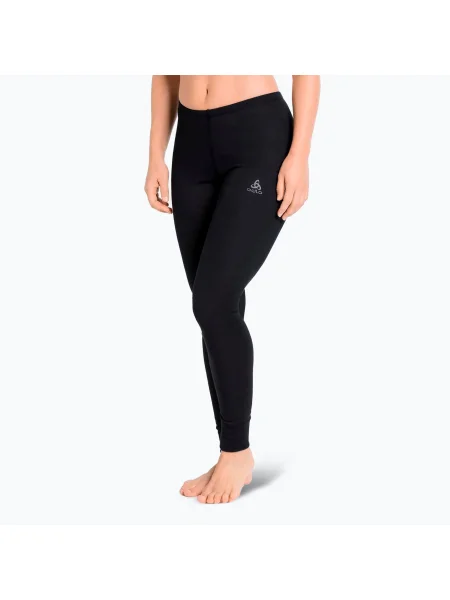 Pantaloni termoactivi pentru femei ODLO Active Warm Bl Bottom Lung negru