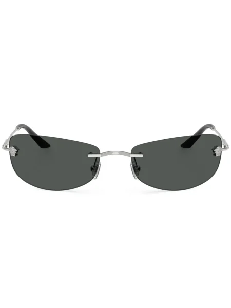 Ochelari de soare Versace Eyewear argintiu