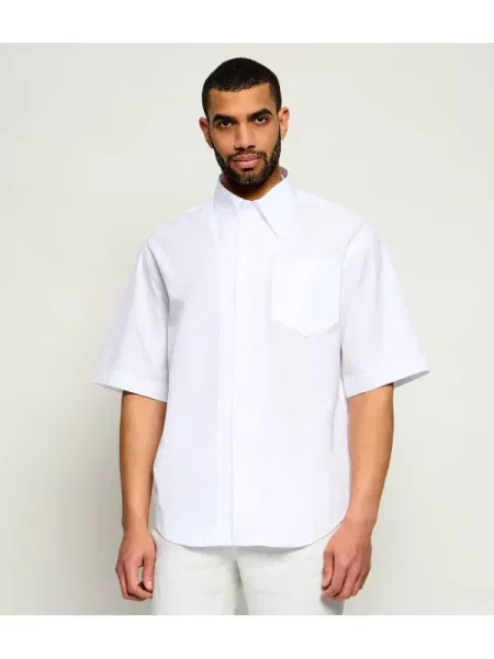 AMI Paris Cămașă | Oversize fit alb