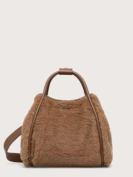 Geantă shopper Max Mara din piele