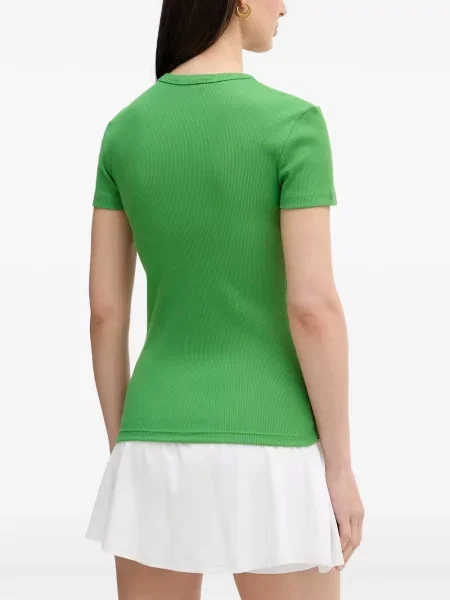 Tricou Lacoste cu autograf verde