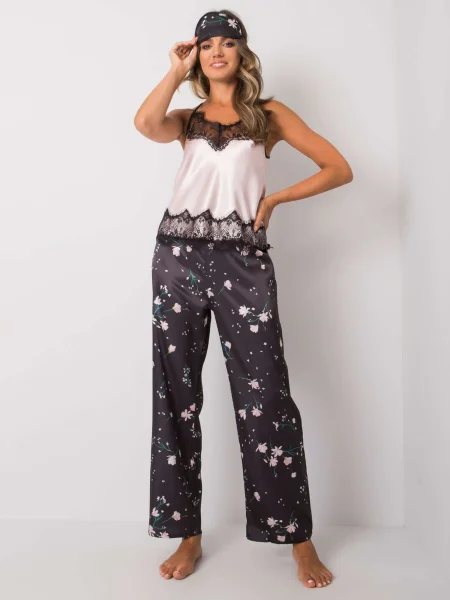 Pijamale Xsapienza negru