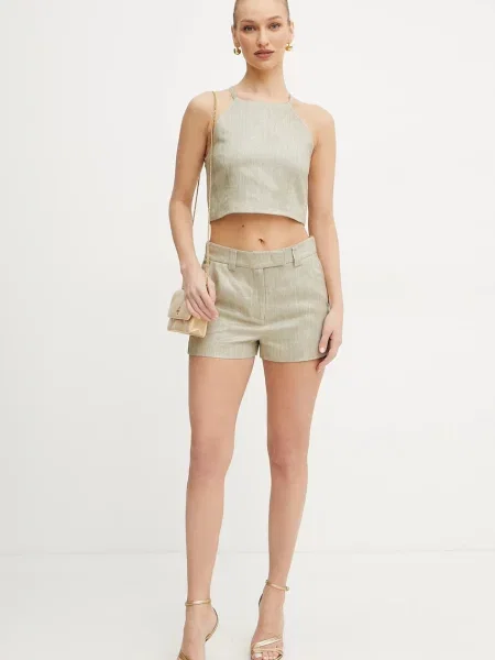 Однотонна блуза Marella бежева