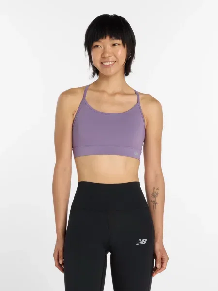 Спортивний топ New Balance перероблений фіолетовий