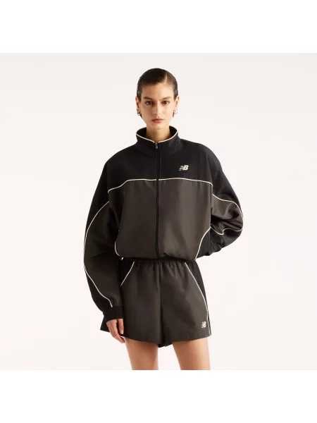 Kurtka New Balance – brązowa czarna
