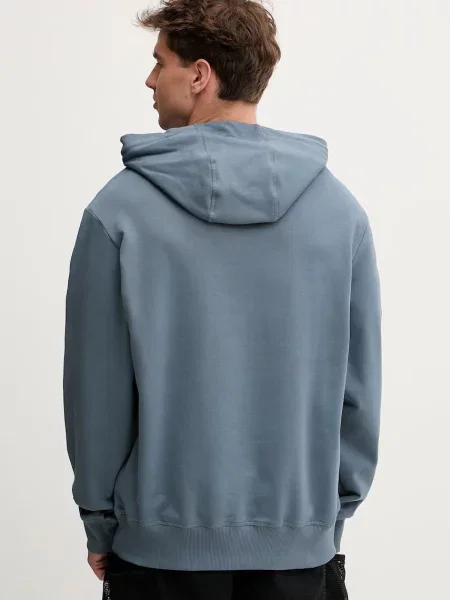 The North Face bluza z kapturem Essential Light niebieska