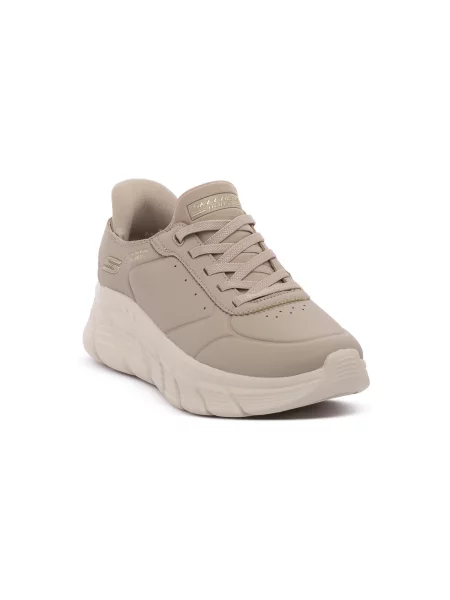 Félcipő Skechers bézs