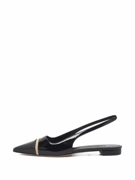 Bateliai Manolo Blahnik slingback juoda