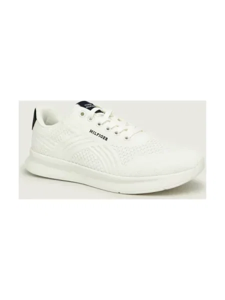 Tommy Hilfiger Sportcipők Lightweight Runner Mix Ekru fehér
