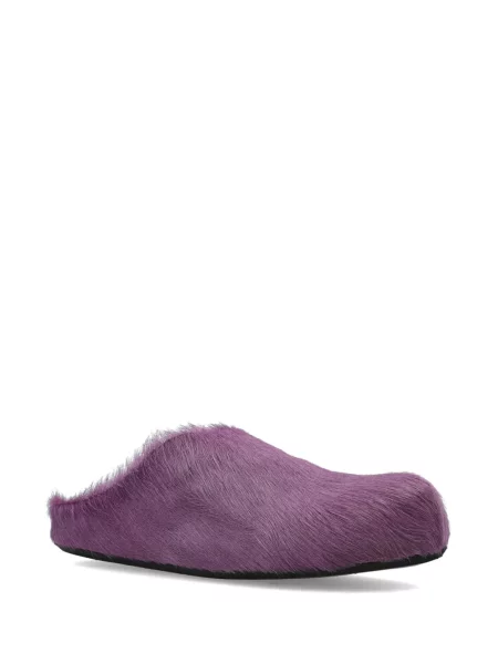 Papuci tip mules Marni violet