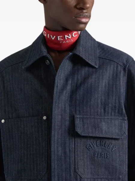Fular Givenchy de mătase roșu