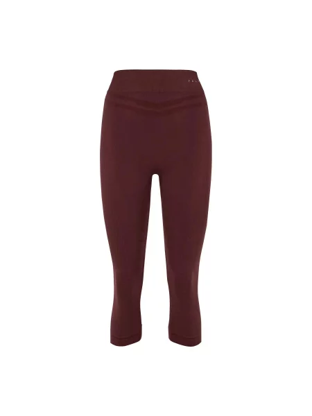Legginsy Falke Maximum Warm brązowe