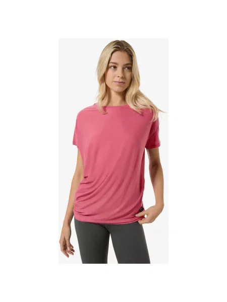 Koszulka SUPER.NATURAL W YOGA LOOSE TEE różowa