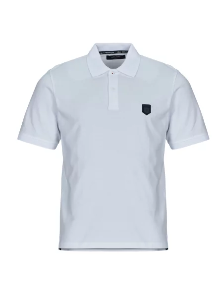 Polo majica Jack & Jones s kratkimi rokavi bela