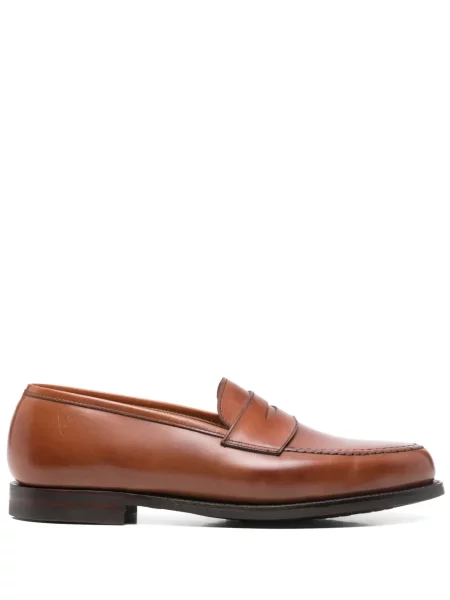 Pantofi loafer Crockett & Jones maro