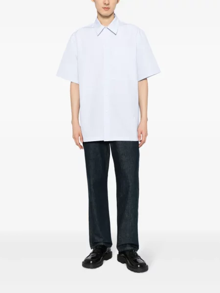 Marškiniai Jil Sander mėlyna