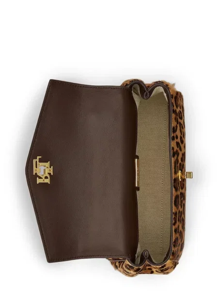 Кожаная сумка через плечо Lauren Ralph Lauren