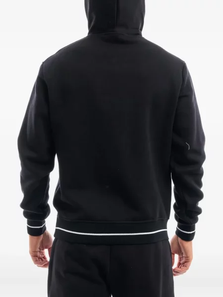 Hoodie Yes London μαύρο