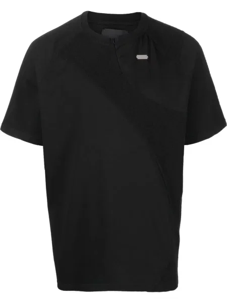 Tricou Heliot Emil scurt negru