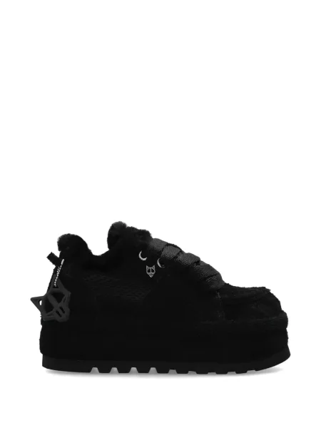 Sneakerși Naked Wolfe cu platformă negru