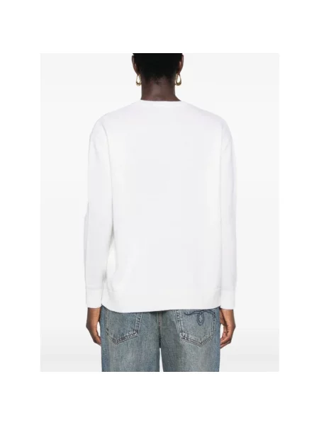 Sweter Max Mara wełniany biały