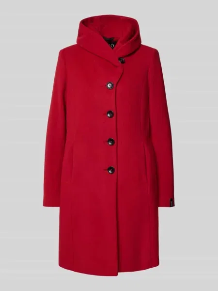 Płaszcz wełniany z domieszką kaszmiru model ‘BELLA’ Milo Coats czerwony