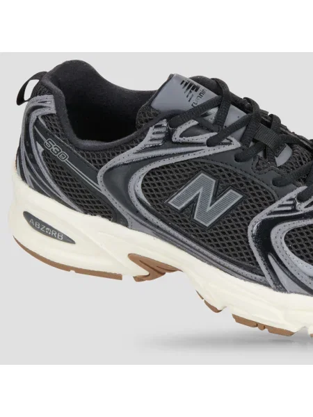 Sneakers New Balance Black/ Castlerock EUR čierna