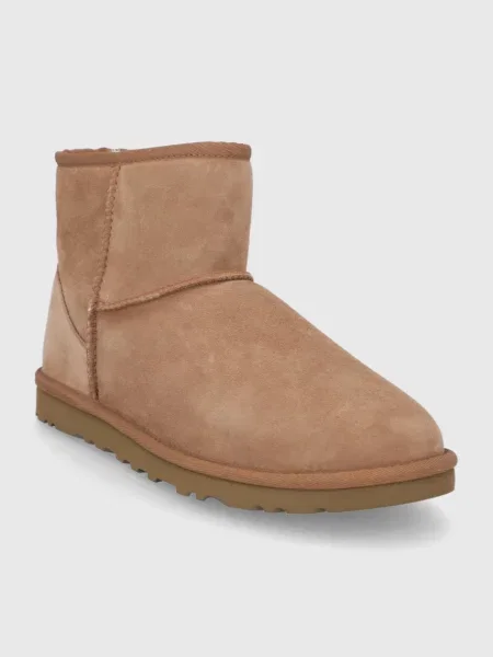 UGG Cizme de zapada din piele întoarsă Classic Mini