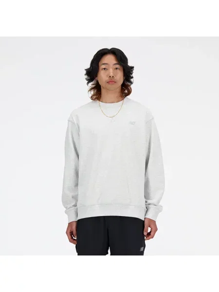 Bluza New Balance Athletics French Terry Crew Ash Heather M szara