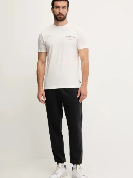 Picture t-shirt D&S Catlins z nadrukiem beżowy