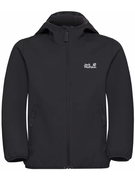 Детский свитер Jack Wolfskin черный