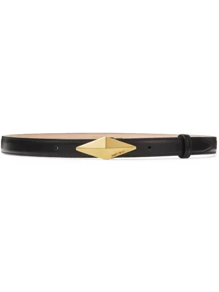 Curea Jimmy Choo din piele negru