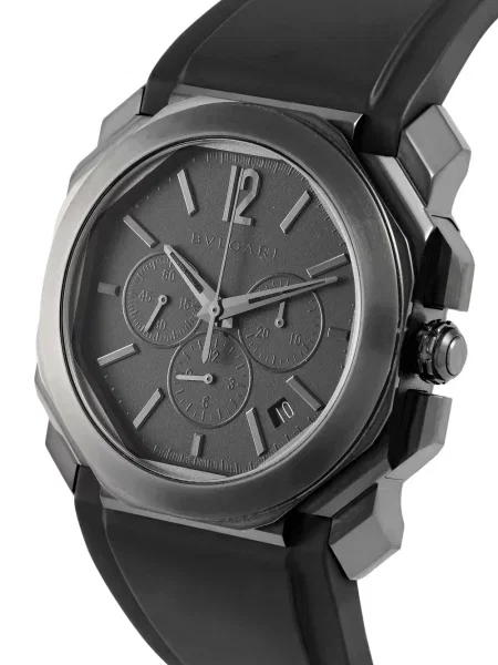 Hodinky Bvlgari Pre-owned černé