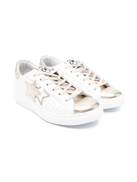 Sneakersy dziecięce 2 Star białe